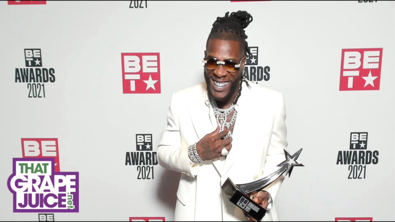 Burna Boy won Best International Act