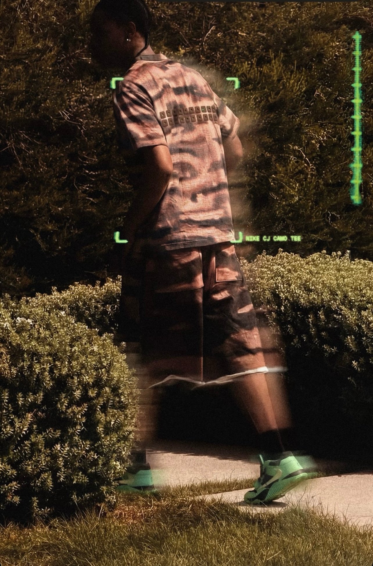 CJ1 T-REXX Green Spark sneakers