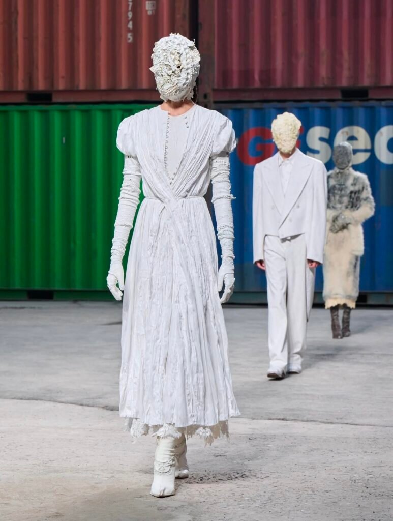 maison margiela shipping containers