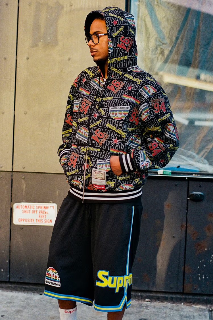 Supreme Mitchell & Ness collaboration