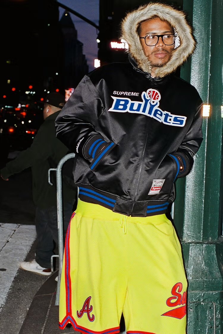 Supreme Mitchell & Ness collaboration