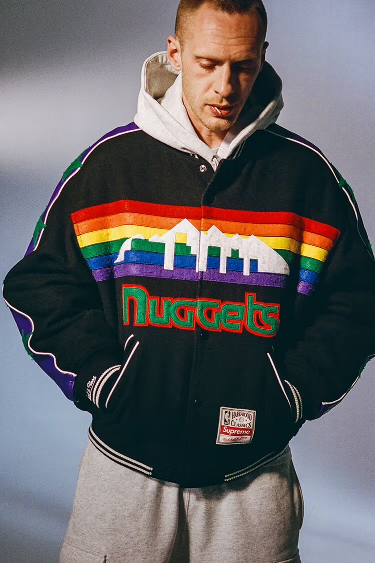 Supreme Mitchell & Ness collaboration