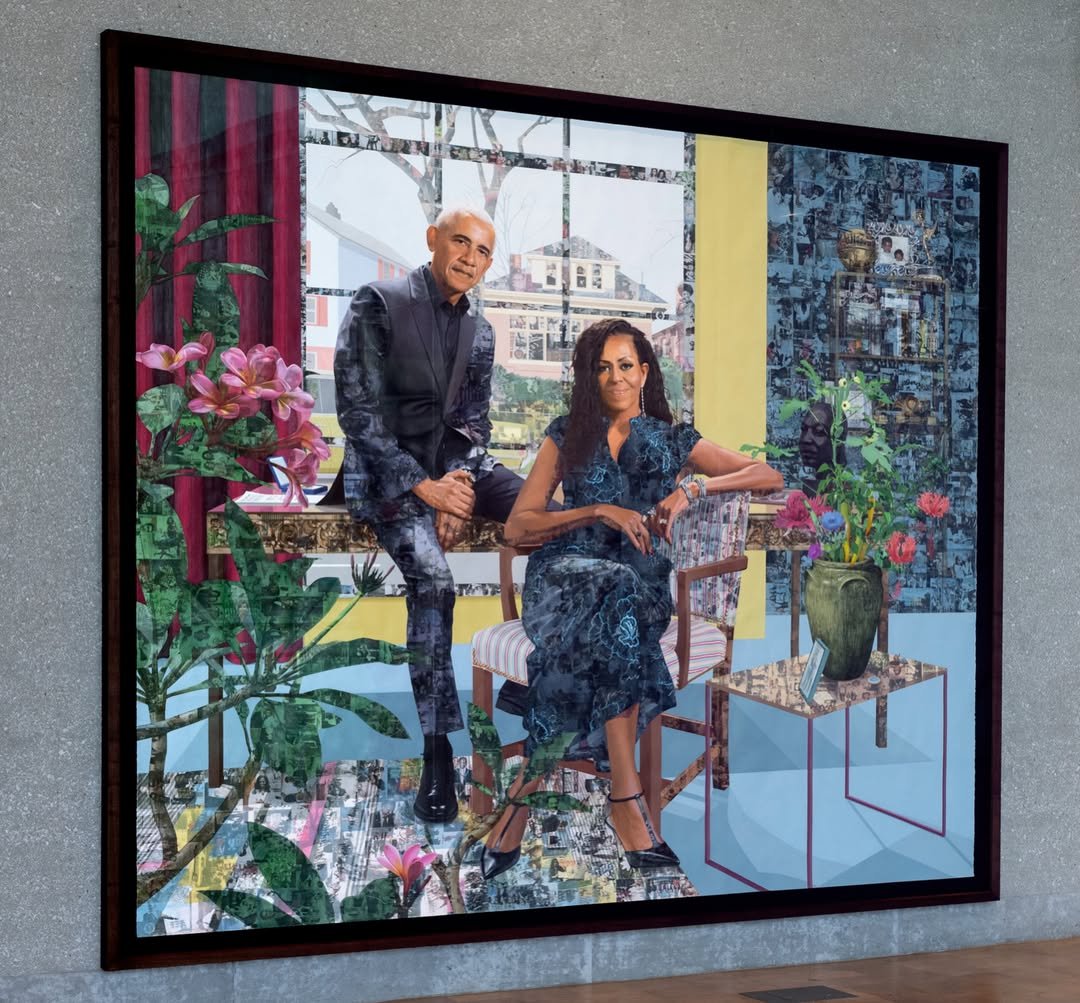 Obamas First Joint Portrait