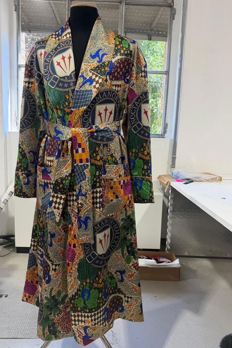 Domenico Formichetti NOCTA Manor silk robe