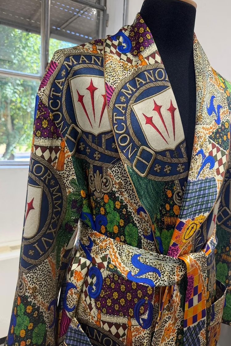 Domenico Formichetti NOCTA Manor silk robe