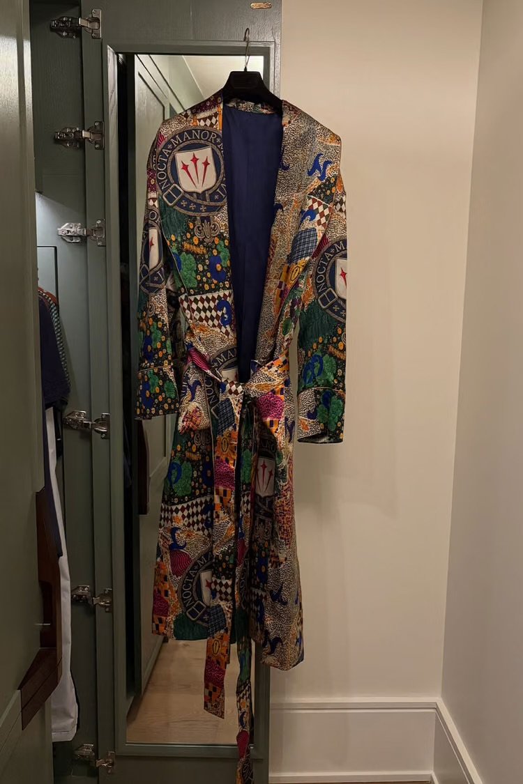 Domenico Formichetti NOCTA Manor silk robe