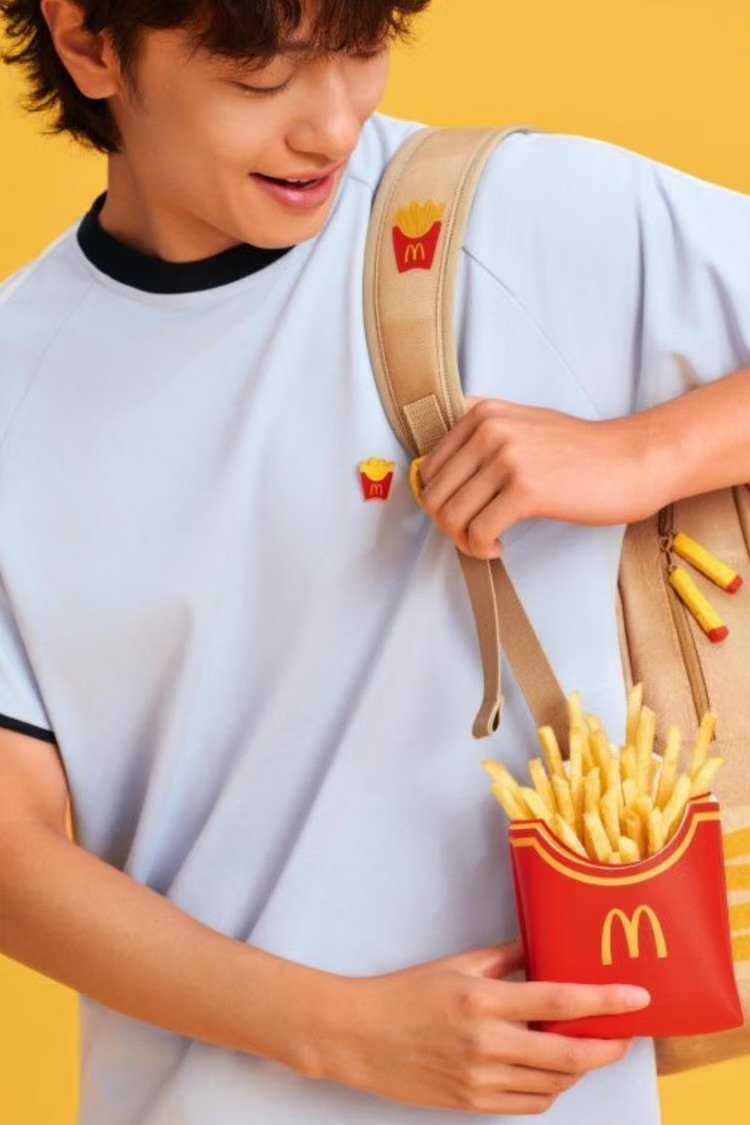 McDonald's China Big Fries Backpack