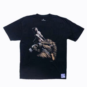 1996 Princess Leia And Jabba The Hutt Rare Star Wars Promo T-Shirt