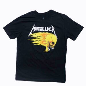 Metallica Flaming Skull 1994 Tour T-Shirt